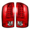 264179RD | Dodge Ram LED Tail Lights Red