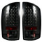 264179BK | Dodge Ram LED Tail Lights Smoked