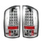 264179CL | Dodge Ram LED Tail Lights Clear