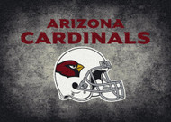 Arizona Cardinal Distressed Rug