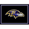 Baltimore Ravens 3' x 4' Spirit Rug