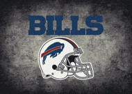 Buffalo Bills Distressed Rug