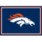 Denver Broncos 3' x 4' Spirit Rug