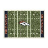 Denver Broncos Home Field Rug