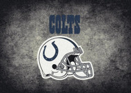 Indianapolis Colts Distressed Rug
