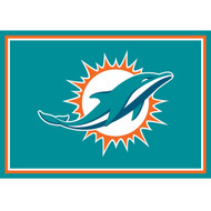 Miami Dolphins 3' x 4' Spirit Rug