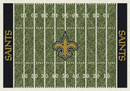 New Orleans Saints Home Field Rug
