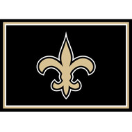 New Orleans Saint 3' x 4' Spirit Rug