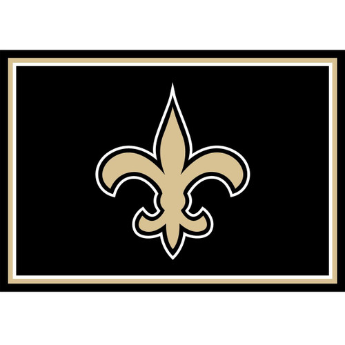New Orleans Saint 3' x 4' Spirit Rug