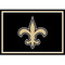 New Orleans Saint 3' x 4' Spirit Rug