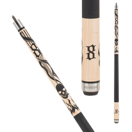 show original title Details about   Voodoo billiard cue with 12mm/vod29 Axis magic purple white flames & FREE 