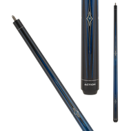 Action Impact Pool Cue IMP66 Blue Stain Points