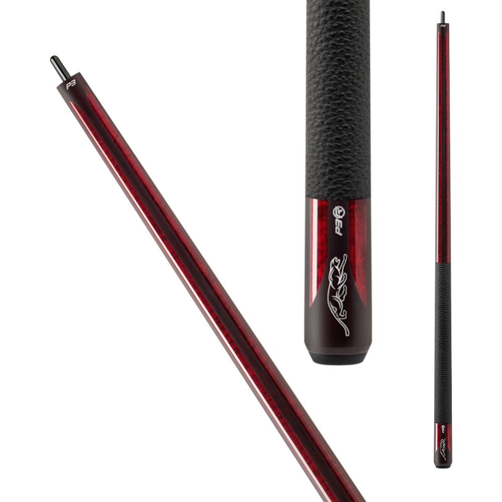 Predator Cue P3 PREP3RW4 Burgundy Wrap 12.4mm REVO Monster Break