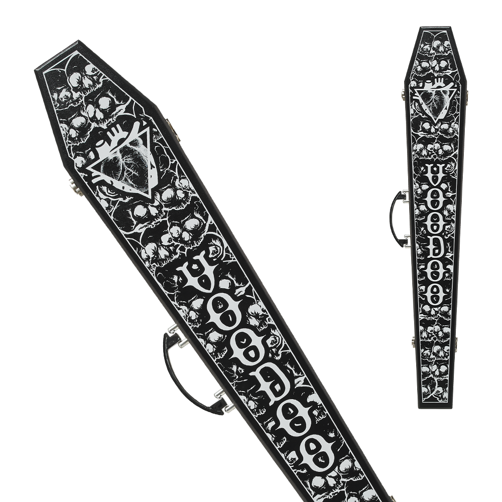 Voodoo Coffin Pool Cue Case 1/1
