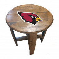 Arizona Cardinals  Oak Barrel Table