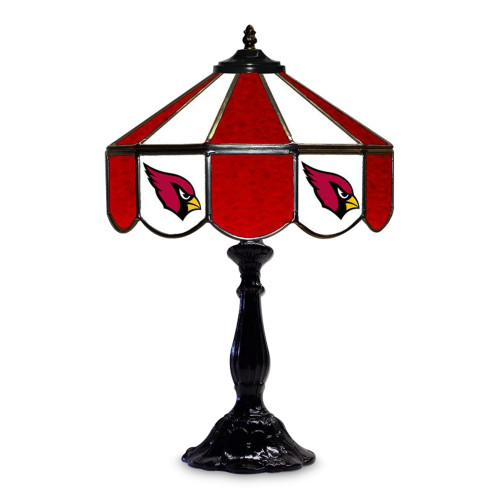 Arizona Cardinals 21" Glass Table Lamp