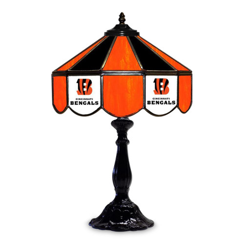 Cincinnati Bengals 21" Glass Table Lamp