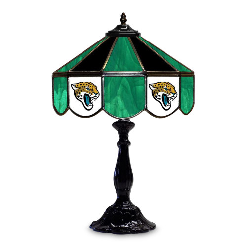 Jacksonville Jaguars 21" Glass Table Lamp