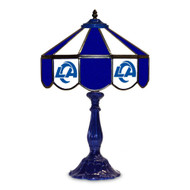 Los Angeles Rams 21" Glass Table Lamp