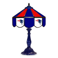 New England Patriots 21" Glass Tamp Lamp