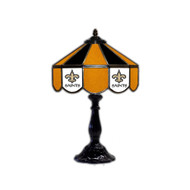 New Orleans Saints 21" Glass Tamp Lamp