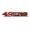 San Francisco 49ers Lighted Recycled Metal Sign