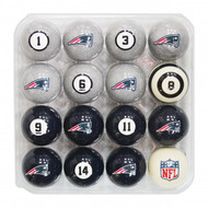 New England Patriots Billiard Balls with Number