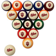 Indiana Hoosiers Billiard Ball Set - Standard Colors