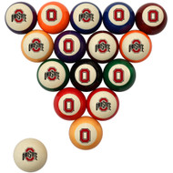 Ohio State Billiard Ball Set - Standard Colors