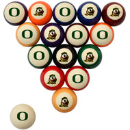 Oregon Ducks Billiard Ball Set - Standard Colors