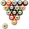 South Florida Bulls Billiard Ball Set - Standard Colors