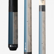 Lucasi  Duo Half Paint - Half Exotic Wood Series Pool Cue LZDU15