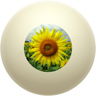 Sunflower Cue Ball