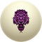 Purple Tiger Head Cue Ball