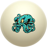 Turbulent Octopus Cue Ball