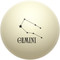 Astrological Constellation: Gemini Cue Ball