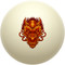 Red Devil Dragon Head Cue Ball