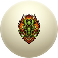 Fiery Mane Dragon Cue Ball