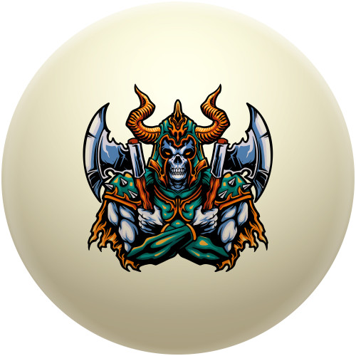 Dual Axe Warrior Cue Ball