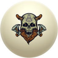 Viking Skull Cue Ball