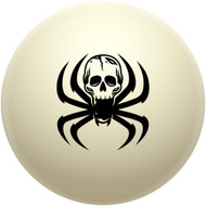 Spider Skull Cue Ball