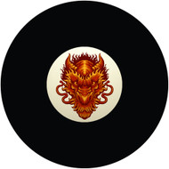 Red Devil Dragon Head 8 Ball
