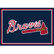 Atlanta Braves 3' x 4' Spirit Rug