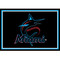 Miami Marlins 3' x 4' Spirit Rug