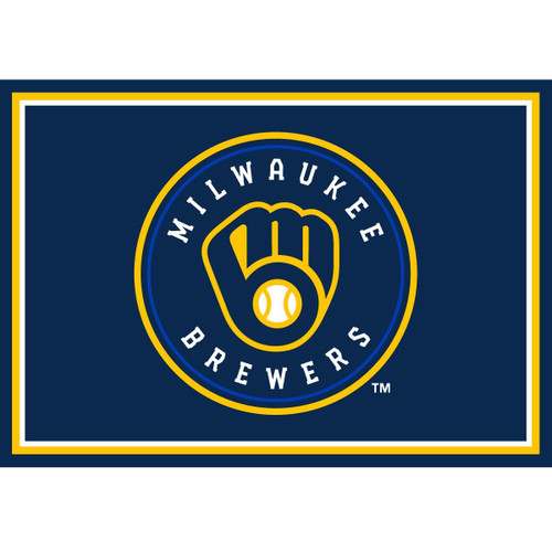Milwaukee Brewers 3' x 4' Spirit Rug