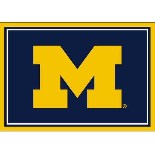 Michigan Wolverines 3' x 4' Spirit Rug