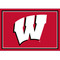 Wisconsin Badgers 3' x 4' Spirit Rug