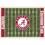 Alabama Crimson Tide Home Field Rug