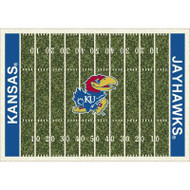 Kansas Jayhawks Home Field Rug