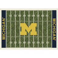 Michigan Wolverines Home Field Rug